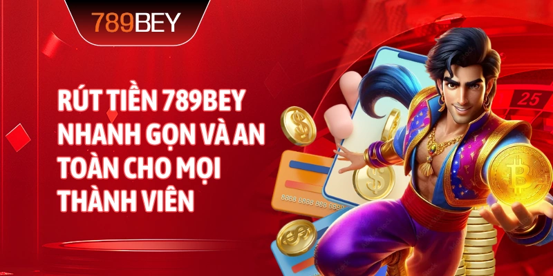 Rút tiền 789bey nhanh gọn và an toàn cho mọi thành viên